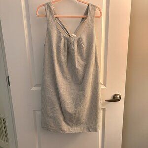 J Crew Vintage Seersucker Dress w/ Crossback